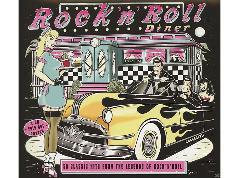 VARIOUS - Rock'n Roll Diner (2 Cd Box) (CD) von UNION SQUARE MUSIC