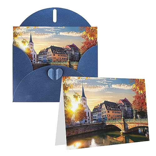 Straßburg Sonnenuntergang Druck Grußkarten Personalisierte Dankeskarte Leere Notizkarten Mit Umschlägen Glückwunschkarten Für Alle Anlässe Straßburg Sonnenuntergang Druck Grußkarten Personalisierte Dankeskarte Leere Notizkarten Mit Umschlägen Glückwunschkarten Für Alle Anlässe von UNIOND
