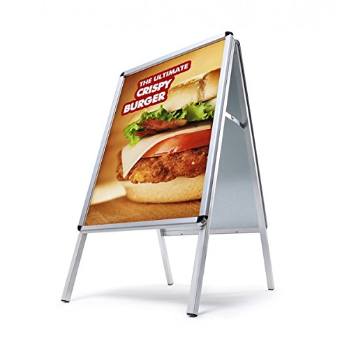 jansendisplay ZPA2R32ME Kundenstopper DIN A2 von UNIPOS