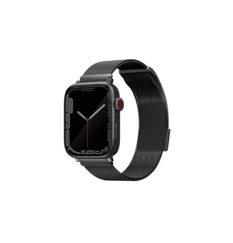 Dante Armband für Apple Watch, Stahlgeflecht, 40, 38 mm, Graphit von UNIQ