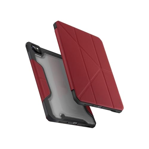 UNIQ Trexa Antimikrobielle Schutzhülle für iPad Pro 11 (2021), Korallenrot von UNIQ