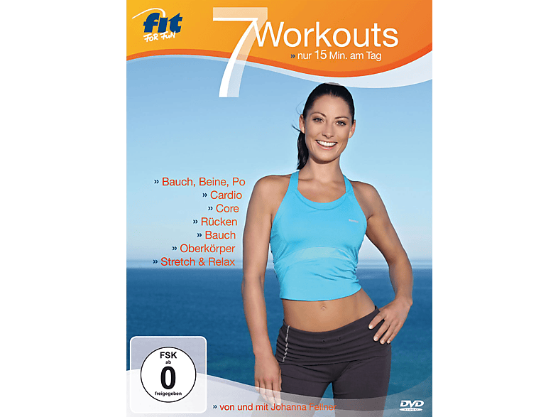 Fit For Fun - 7 Workouts nur 15 Min. am Tag DVD Fit For Fun - 7 Workouts nur 15 Min. am Tag DVD von UNIT PRODU