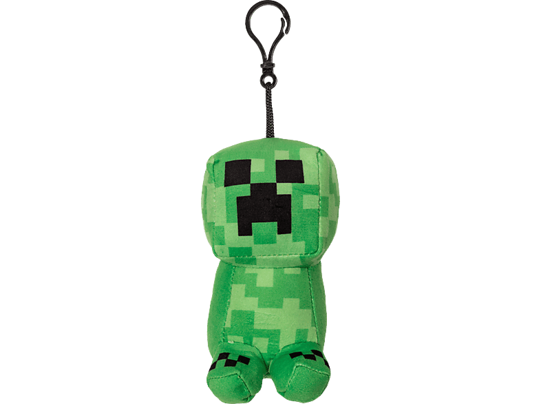 UNITED LABELS Minecraft - Creeper Plüsch Clip-on 15 cm Schlüsselanhänger von UNITED LABELS