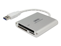 UNITEK Y-9313, CF, MicroSD (TransFlash), SD, Silber, 5000 Mbit/s, USB 3.2 Gen 1 (3.1 Gen 1), 69 mm, 64 mm von UNITEK
