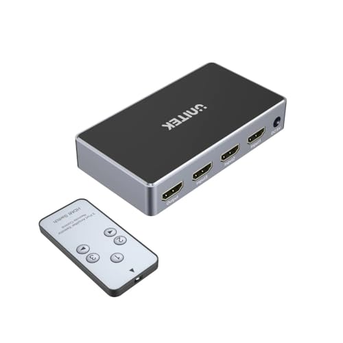 Unitek Signal Switch HDMI 1.4B 3 in 1 Out 4K Unitek Signal Switch HDMI 1.4B 3 in 1 Out 4K von UNITEK