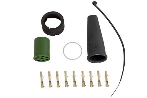 Anhänger Adapter Bajonettverbinder Set 8-polig, grün Mantes von UNITRAILER