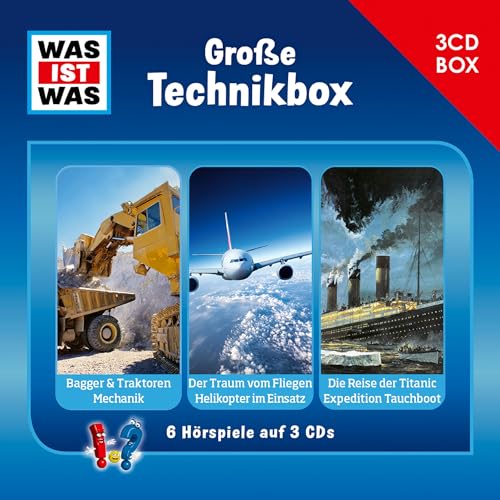 3-CD Hörspielbox Vol. 13 - Große Technik von UNIVERSAL MUSIC GROUP