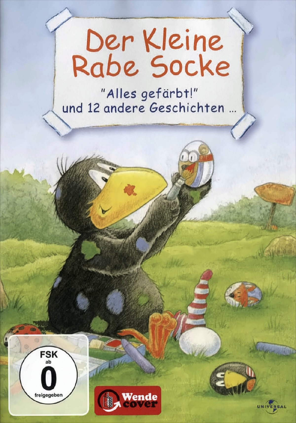 Der kleine Rabe Socke - Alles gefärbt Der kleine Rabe Socke - Alles gefärbt