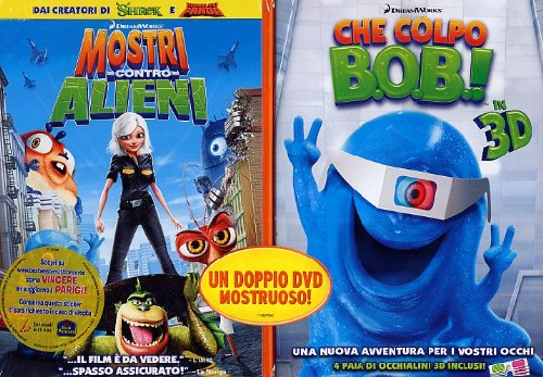 Mostri contro alieni + Che colpo B.O.B.! (3-D) (+ 4 paia occhialini) [2 DVDs] [IT Import] von UNIVERSAL PICTURES ITALIA SRL