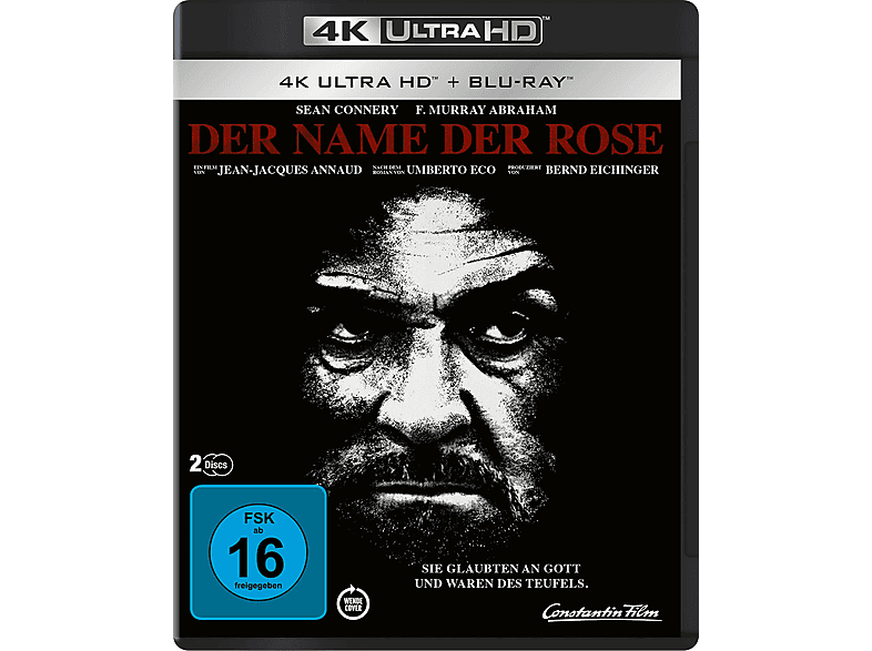 Der Name der Rose 4K Ultra HD Blu-ray + Der Name der Rose 4K Ultra HD Blu-ray + von UNIVERSAL PICTURES