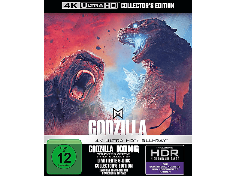 Godzilla Kong Monsterverse 5-Film Collection 4K Ultra HD Blu-ray Godzilla Kong Monsterverse 5-Film Collection 4K Ultra HD Blu-ray von UNIVERSAL PICTURES