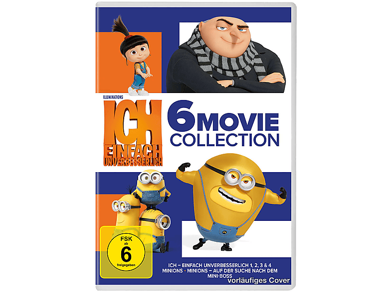 Ich einfach unverbesserlich & Minions - 6-Movie Collection DVD Ich einfach unverbesserlich & Minions - 6-Movie Collection DVD von UNIVERSAL PICTURES