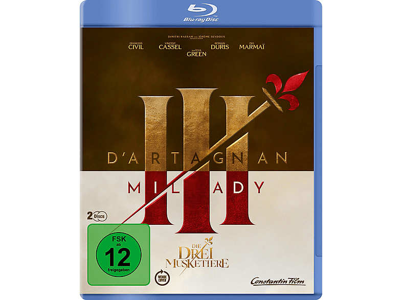 Die Drei Musketiere - Box (D’Artagnan & Milady) Blu-ray von UNIVERSAL PICTURES