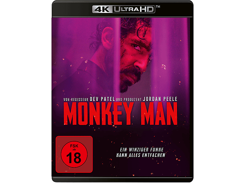 Monkey Man 4K Ultra HD Blu-ray von UNIVERSAL PICTURES