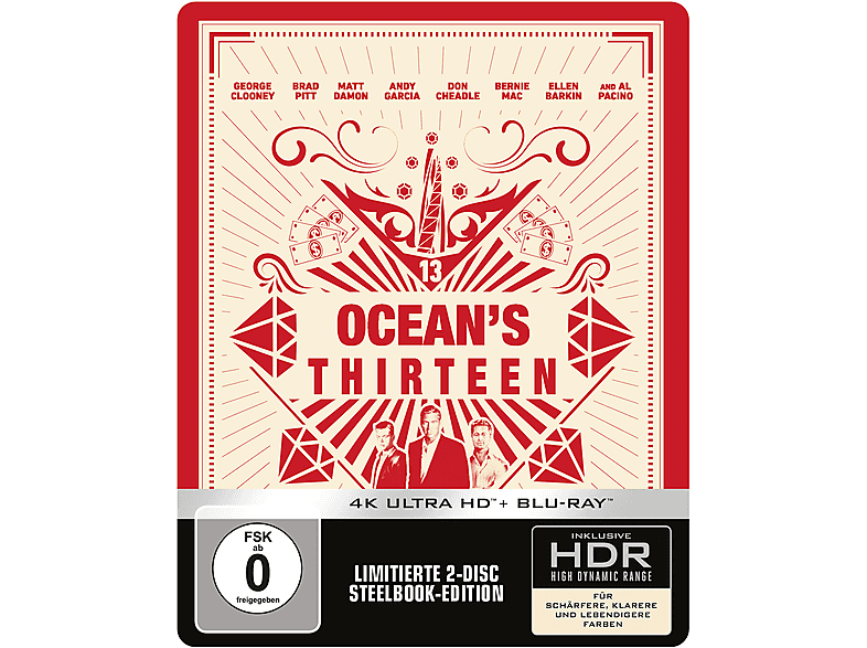 Ocean's Thirteen 4K Ultra HD Blu-ray + von UNIVERSAL PICTURES