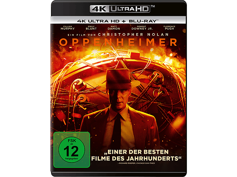 Oppenheimer 4K Ultra HD Blu-ray + von UNIVERSAL PICTURES