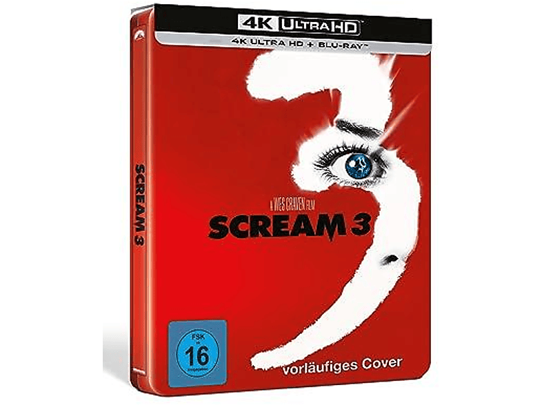 Scream 3 - SteelBook®- Exklusive Edition 4K Ultra HD Blu-ray + von UNIVERSAL PICTURES