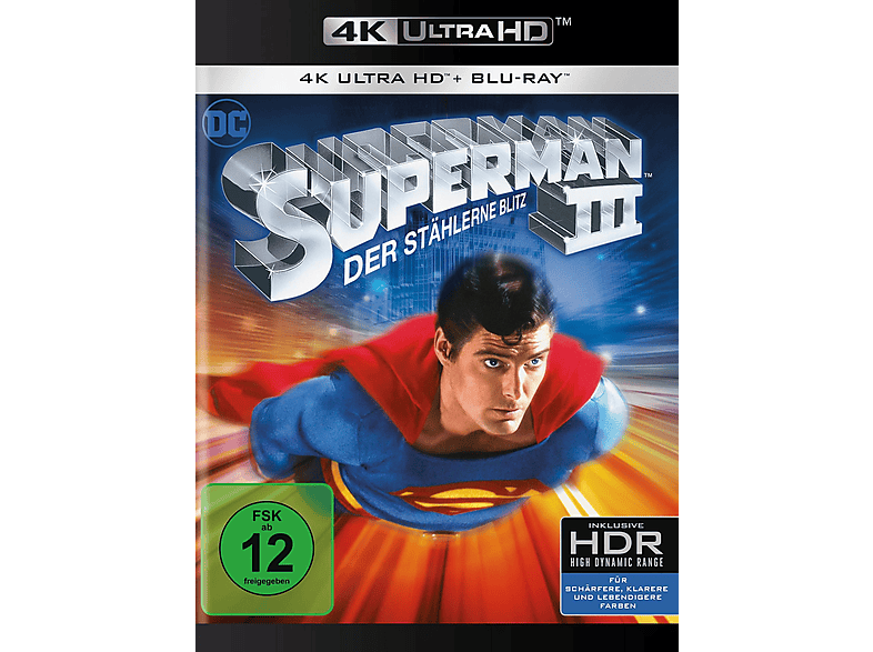 Superman 3: Der stählerne Blitz 4K Ultra HD Blu-ray Superman 3: Der stählerne Blitz 4K Ultra HD Blu-ray von UNIVERSAL PICTURES