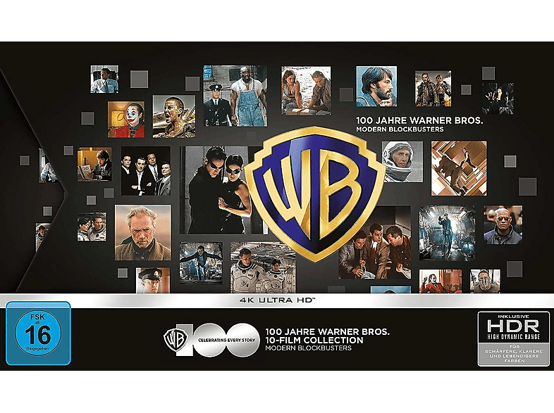 WB 100th Anniversary Modern Blockbusters 10-Film-Collection - Exklusive Editon 4K Ultra HD Blu-ray von UNIVERSAL PICTURES