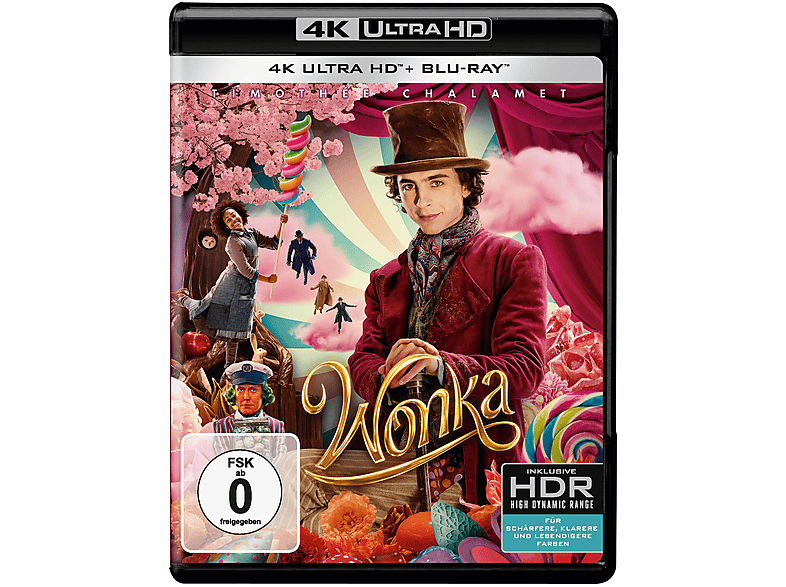 Wonka 4K Ultra HD Blu-ray + von UNIVERSAL PICTURES