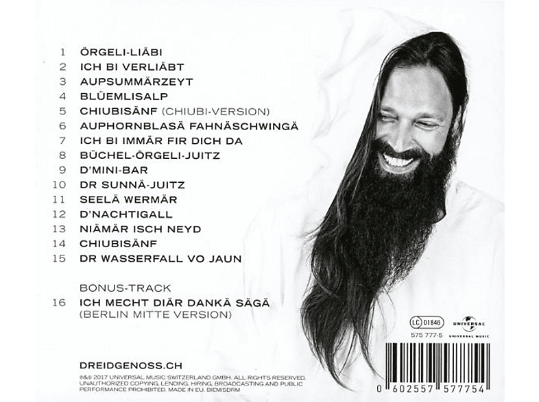 Dr Eidgenoss - FREIHEIT (JEWELCASE) (CD) von UNIVERSAL