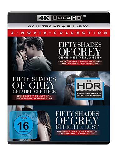 Fifty Shades of Grey - 3-Movie Collection (4K Ultra-HD) (+ Blu-ray 2D) von Universal Pictures Germany GmbH