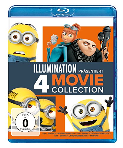 Ich - Einfach unverbesserlich 1-3 & Minions [Blu-ray] von UNIVERSAL