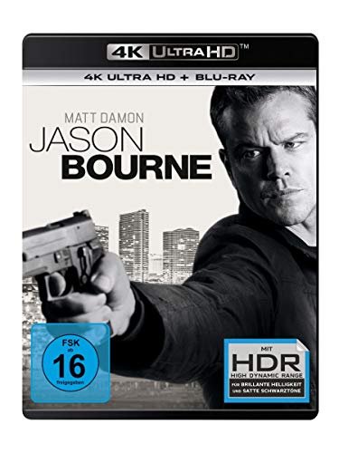 Jason Bourne (4K Ultra-HD) (+ Blu-ray) von UNIVERSAL