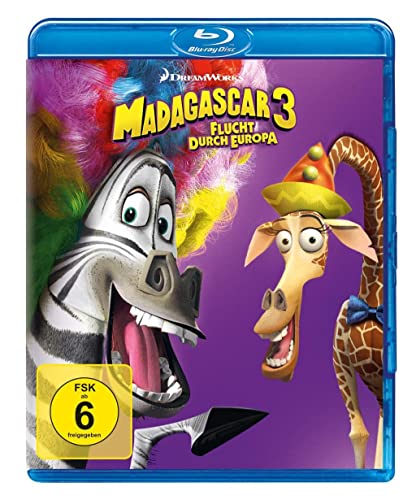 Madagascar 3 - Flucht durch Europa [Blu-ray] von DreamWorks
