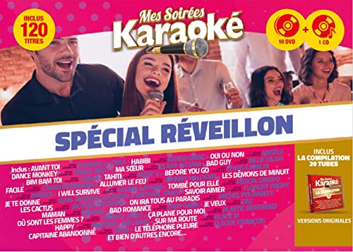 Mes Soirées Karaoké 2020 Coffret 10 DVD + 1 CD Spécial Réveillon von UNIVERSAL