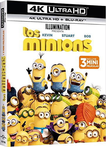 Minions [4k Ultra-HD + Blu-Ray] (Minions, Spanien Import, siehe Details für Sprachen) von UNIVERSAL