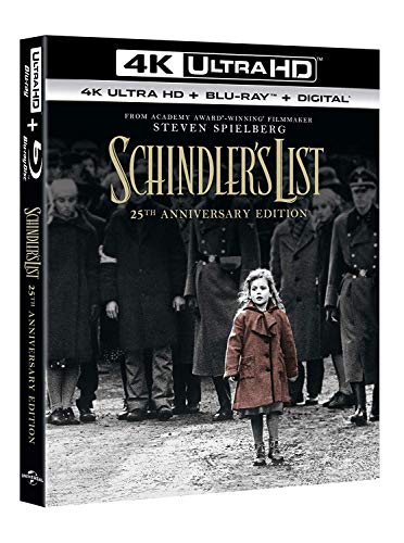 Schindler's List (Blu-Ray 4K Ultra HD+Blu-Ray) [Region Free] [Blu-ray] von UNIVERSAL