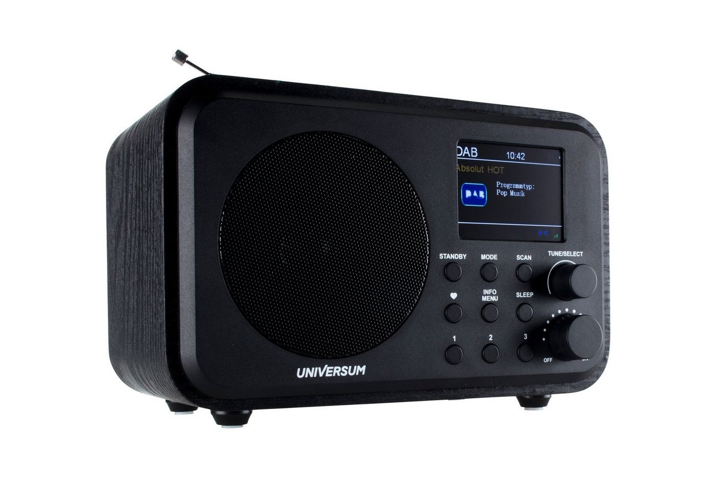 UNIVERSUM* DR 300 Radio (Digitalradio, UKW Radio, Bluetooth, Kopfhörerausgang & Akku) von UNIVERSUM*