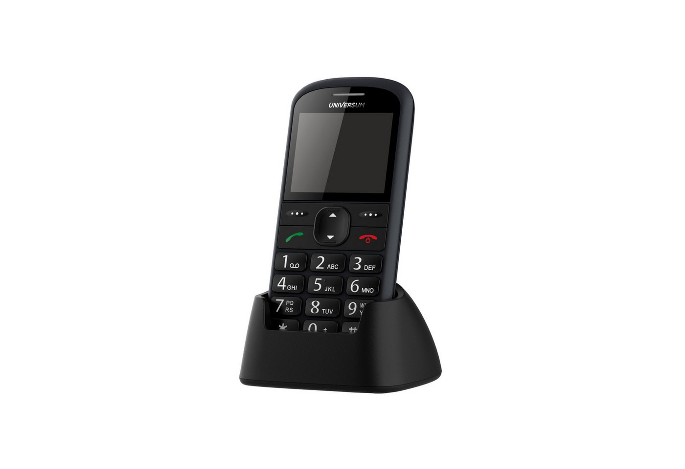 UNIVERSUM* W60-C Seniorenhandy (Große Tasten, Sprachansage, Notruf, Radio, USB-C, Bluetooth) von UNIVERSUM*