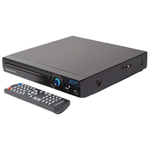 UNIVERSUM DVD 300 | Multiregion Multimedia DVD-Player mit USB, HDMI und Karaoke-Funktion | Unterstützt zahlreiche Formate | Bequeme Bedienung per Fernbedienung | Ideal für Ihr Heimkino UNIVERSUM DVD 300 | Multiregion Multimedia DVD-Player mit USB, HDMI und Karaoke-Funktion | Unterstützt zahlreiche Formate | Bequeme Bedienung per Fernbedienung | Ideal für Ihr Heimkino von UNIVERSUM