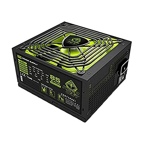KeepOut FX900 Spannungsversorgung - Netzteile (20+4 pin ATX, 50-60 Hz, Aktiv, ATX, Schwarz, Grün, Over current, Over Power, Überspannung, Kurzschluss, Unterspannung) von UNKNOWN
