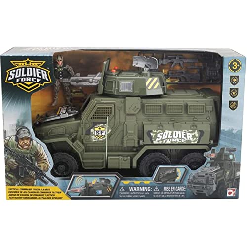 - UNKNOWN - Soldier Force - Tactical Command Truck Playset (545121) von - UNKNOWN -