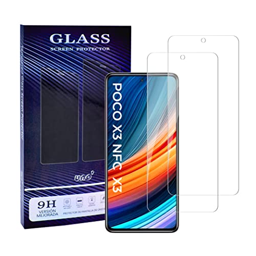 UNO' - 2er-Pack gehärtetes Glas Schutzfolie für Xiaomi 11T Pro 5G, Poco F4, X4 Pro, X3, Redmi Note 10/11 Pro (6,67"): 9H HD, kratzfest, blasenfrei, Anti-Fingerabdruck. von UNO'UNO MAS UNO VENTAS