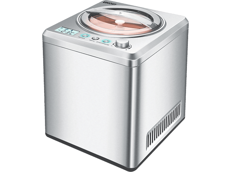 UNOLD 48872 Exklusiv Eismaschine (180 Watt, Edelstahl) von UNOLD