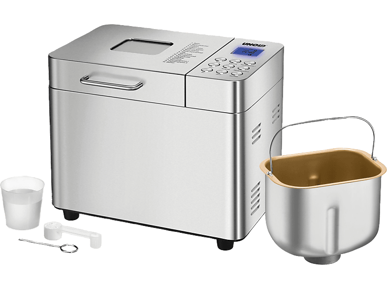 UNOLD 68456 Backmeister (Brotbackautomat, 550 Watt, Edelstahl) von UNOLD