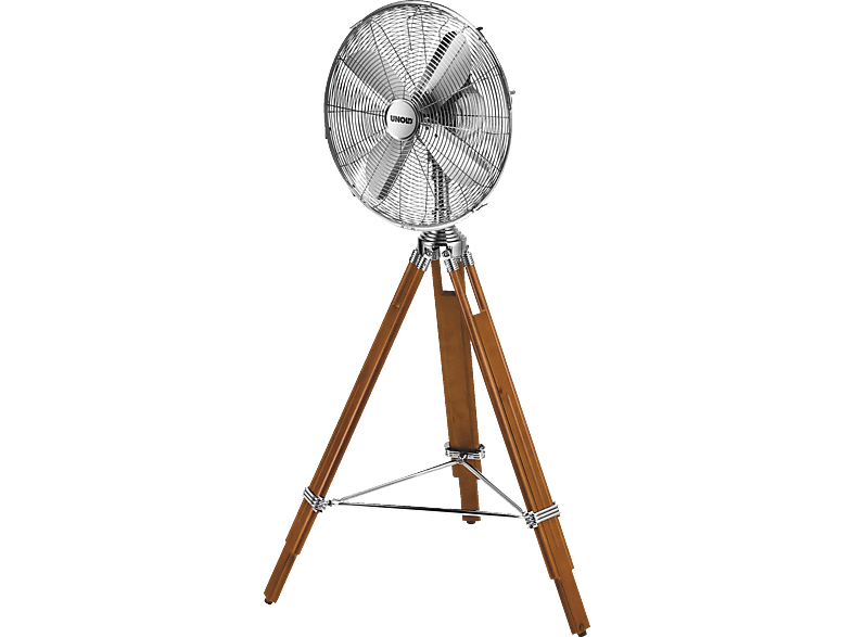 UNOLD 86895 Standventilator Chrom/Kiefer (45 Watt) von UNOLD