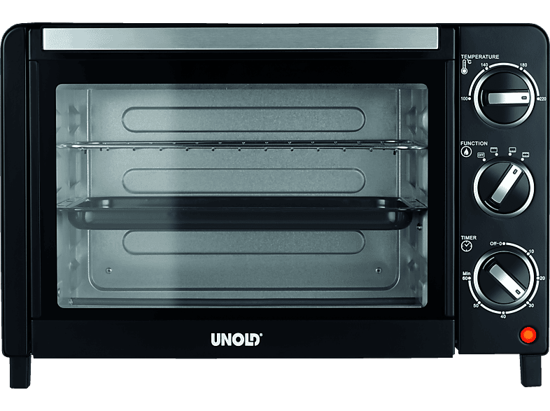 UNOLD Ofen Allround schwarz 68875 Minibackofen von UNOLD