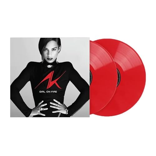 Alicia Keys - Girl On Fire 10th Anniversary Exclusive VMP Club Edition Opaque Red Color Vinyl 2x LP von UO Exclusive