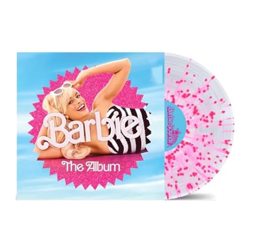 Barbie The Album Exclusive Limited Edition Clear/Pink Splatter Color Vinyl LP Record von UO Exclusive