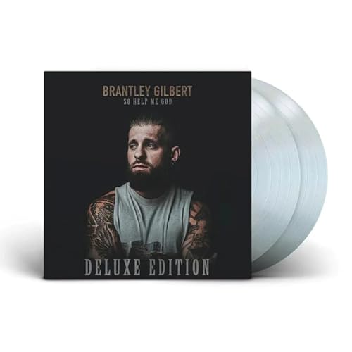 Brantley Gilbert - So Help Me God Exclusive Limited Edition Clear Vinyl 2x LP Record von UO Exclusive