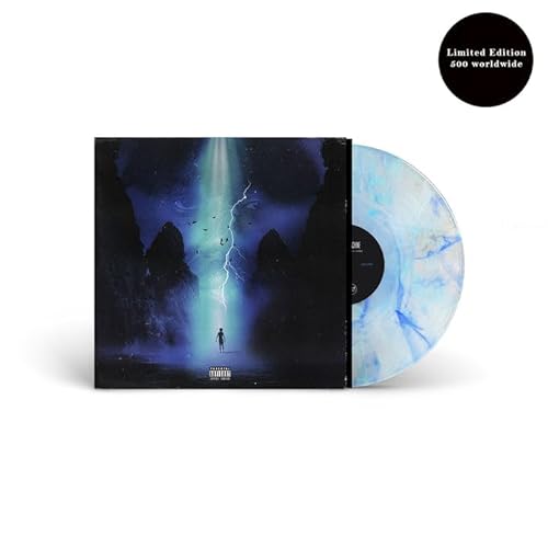 Conway The Machine - Greetings Earthling Exclusive Clear w/ Teal Blue Black Swirl Vinyl LP von UO Exclusive