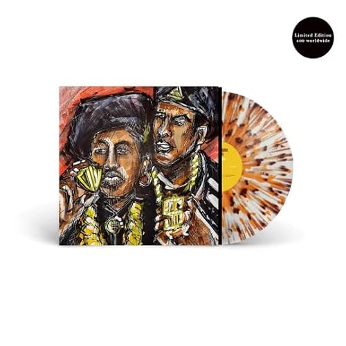 Conway The Machine & Jae Skeese Exclusive Pain Provided Profit Clear w/ Brown & Orange Splatter Vinyl LP von UO Exclusive
