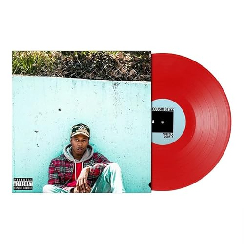 Cousin Stizz - Suffolk County Exclusive Limited Edition Opaque Red Color Vinyl LP Record von UO Exclusive