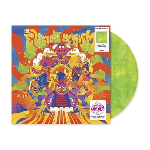 Dr. Teeth And The Electric Mayhem - Muppets Mayhem Exclusive Limited Edition Poison Dart Frog Green Color Vinyl LP Record von UO Exclusive