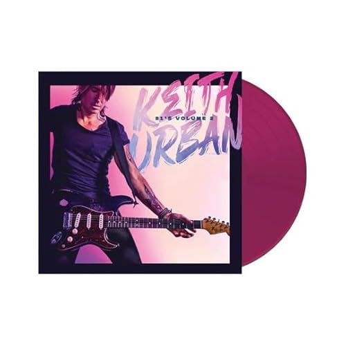 Keith Urban - #1's Vol. 2 Exclusive Limited Edition Grape Color Vinyl LP + Poster von UO Exclusive